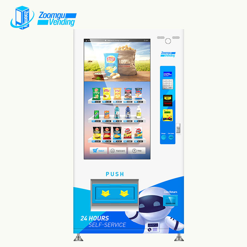 Touch Screen Combo Vending Machine